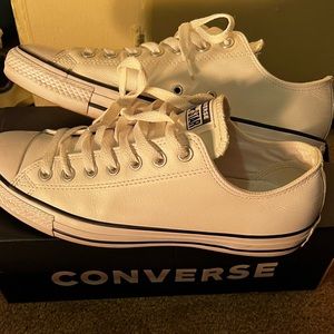Leather Converse Low